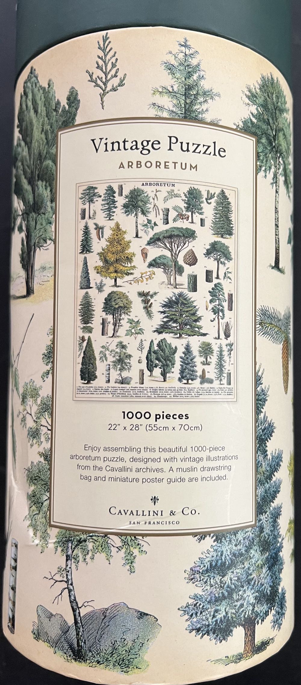 Arboretum - Cavallini & Co puzzle collectible [Barcode 9781635447231] - Main Image 4