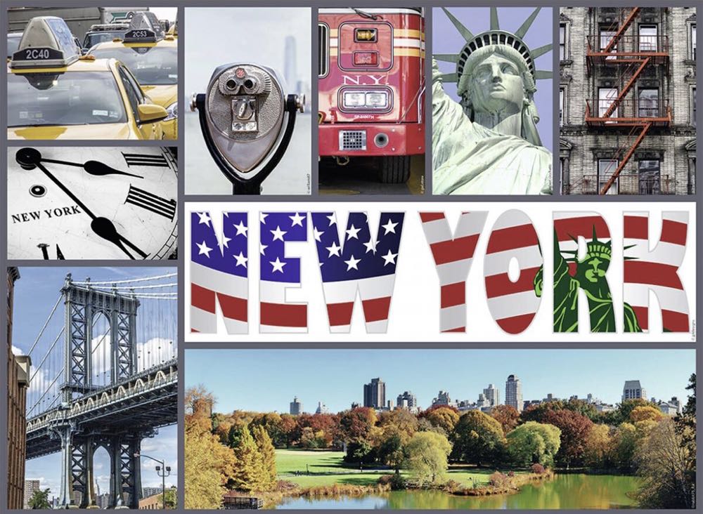 Escape To New York NNK NMOL - Ravensburger/Nathan puzzle collectible - Main Image 2