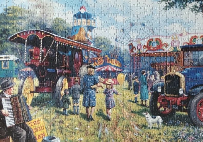 A Day At The Fair - Gibsons puzzle collectible [Barcode 5012269008821] - Main Image 3