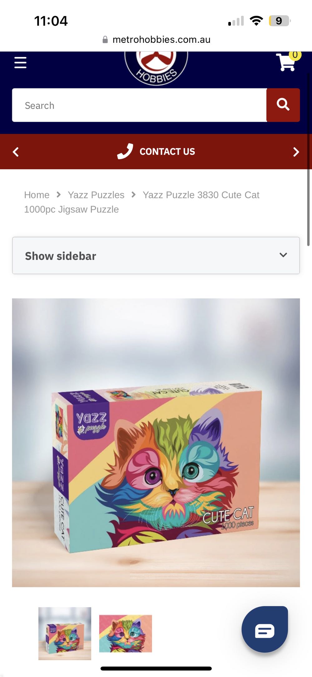 Cute Cat - Yazz puzzle collectible - Main Image 1