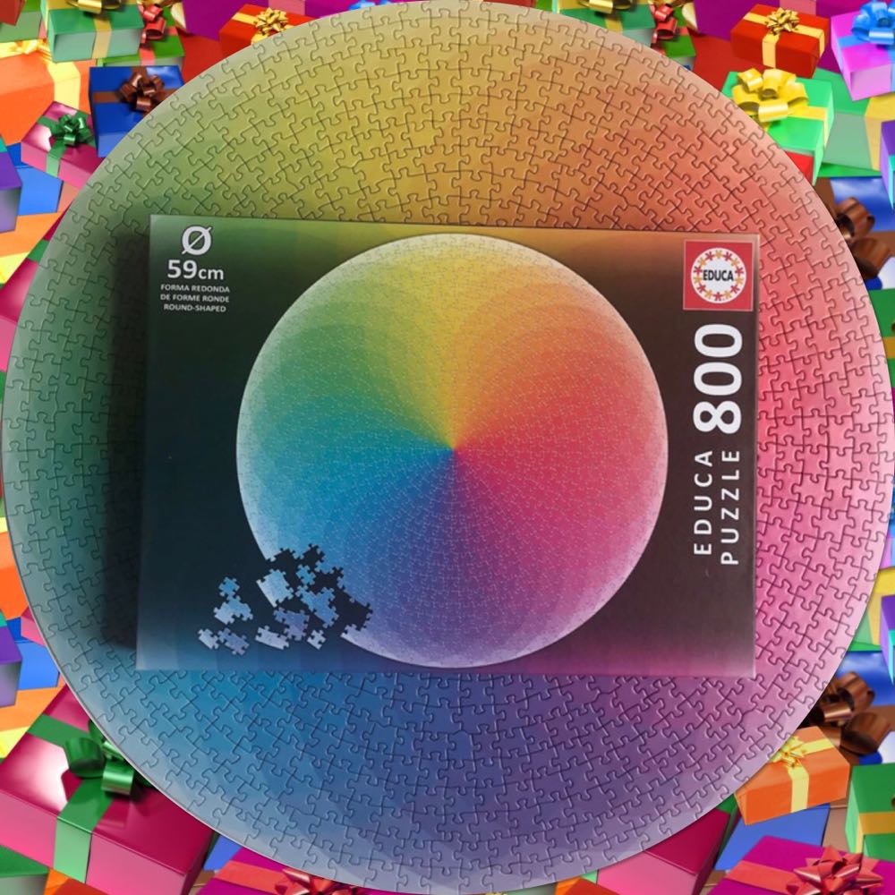 Rainbow Round - Educa puzzle collectible [Barcode 8412668190337] - Main Image 4