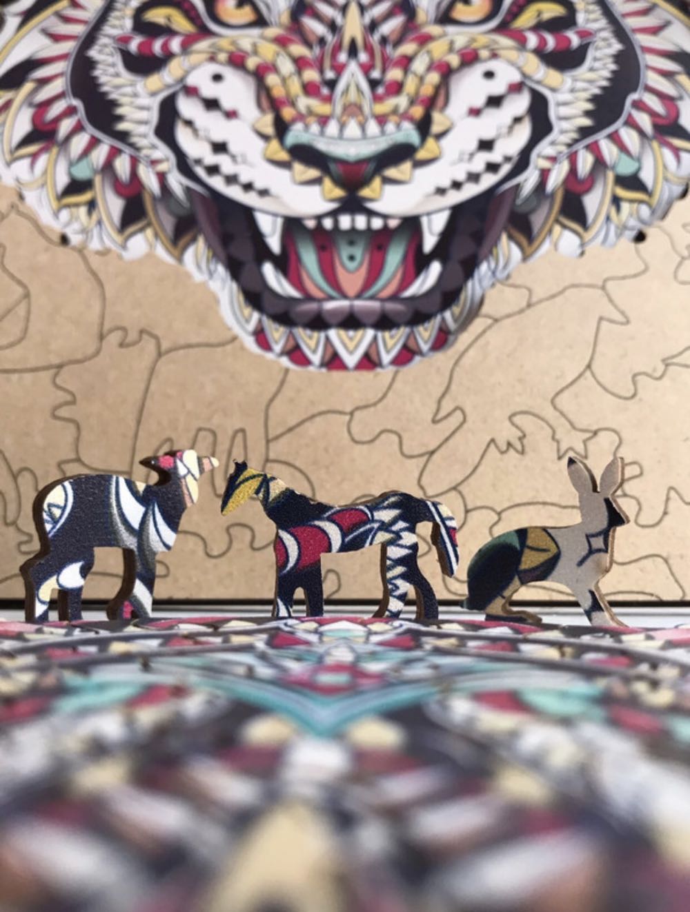 Bengal Tiger NMOL - Wild Fang puzzle collectible - Main Image 4