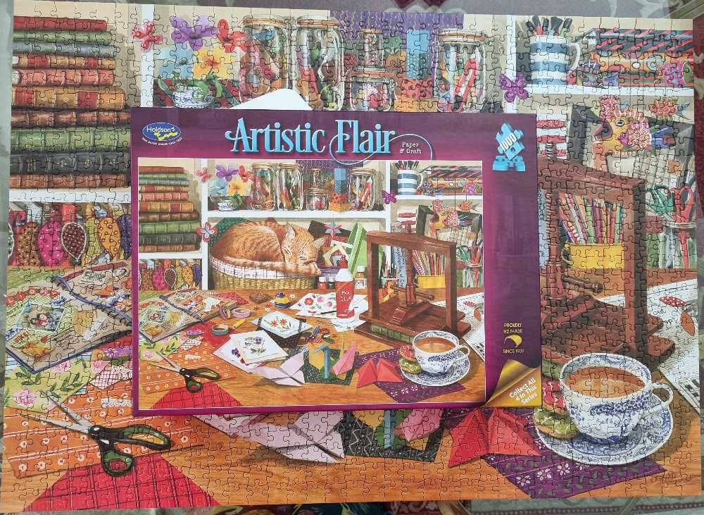 Artistic Flair - Paper & Craft - Holdson puzzle collectible [Barcode 9414131775088] - Main Image 3