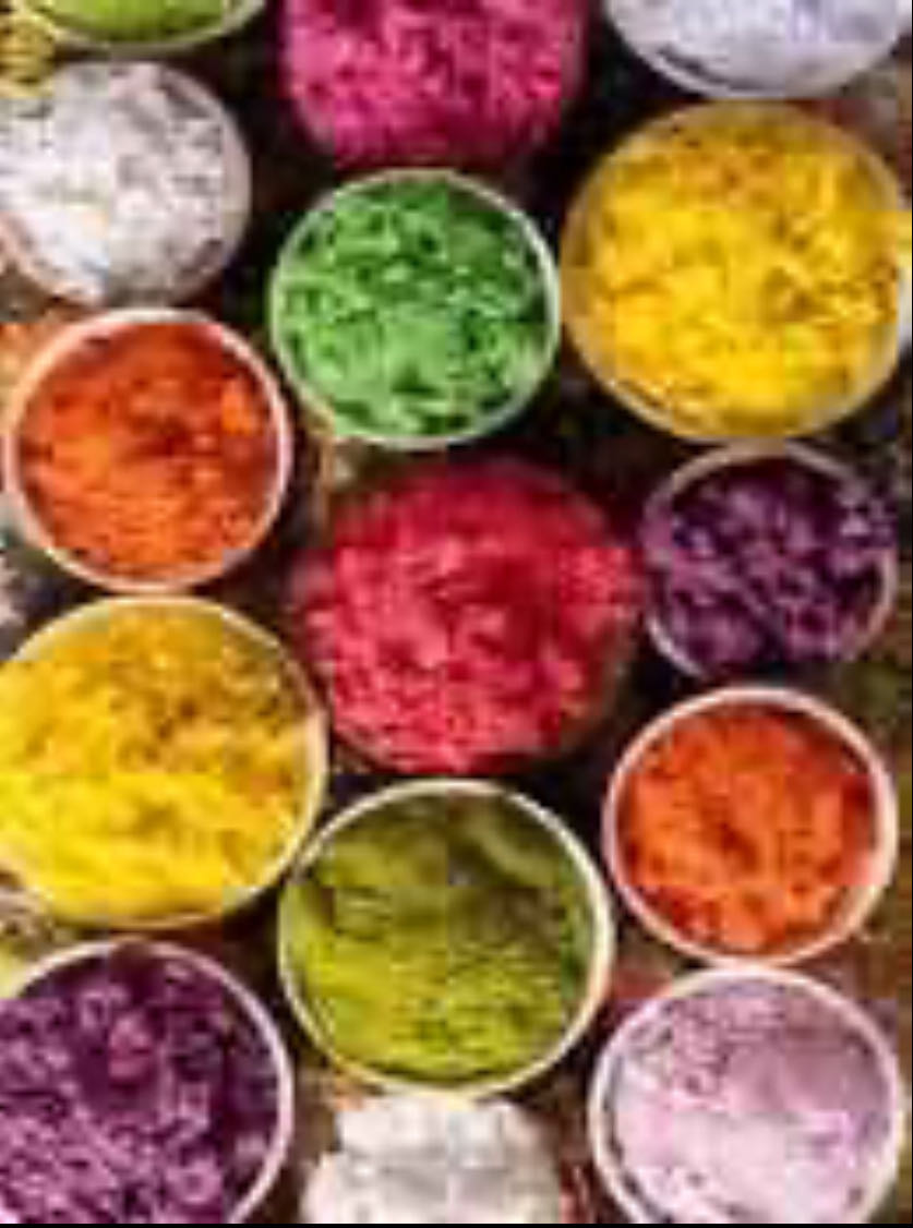 Powder Colours/ Poudre Colorée 🟦 - Grafika puzzle collectible [Barcode 3663384326752] - Main Image 2