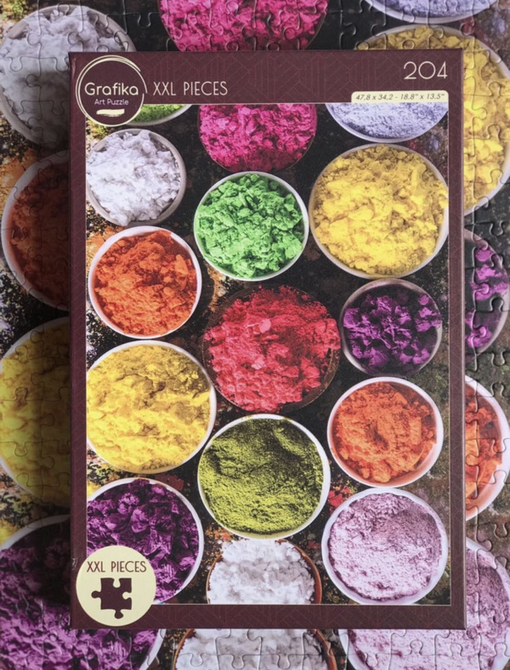 Powder Colours/ Poudre Colorée 🟦 - Grafika puzzle collectible [Barcode 3663384326752] - Main Image 4