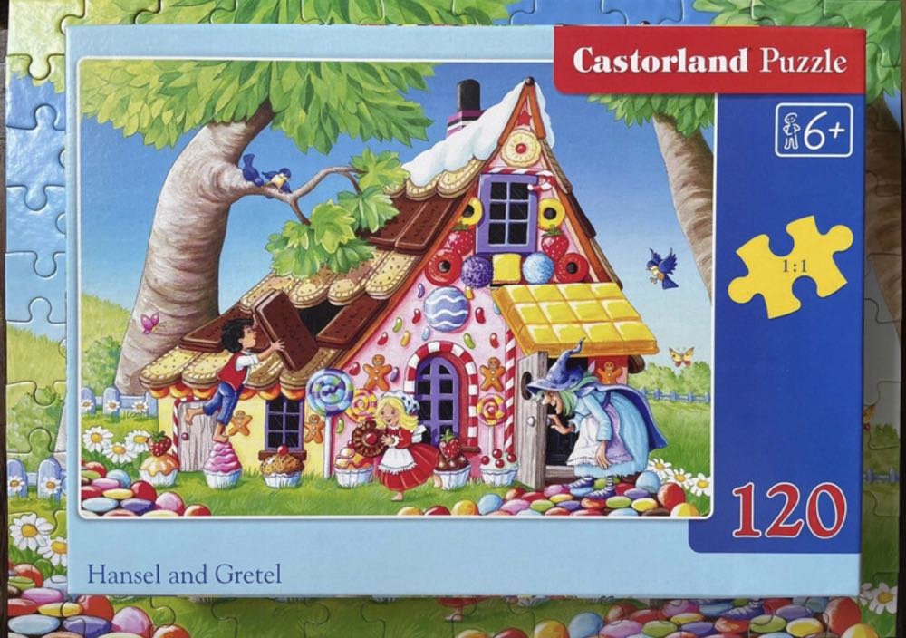 Hans En Grietje/Hans And Gretel 🟦 - Castorland puzzle collectible [Barcode 5904438013333] - Main Image 4