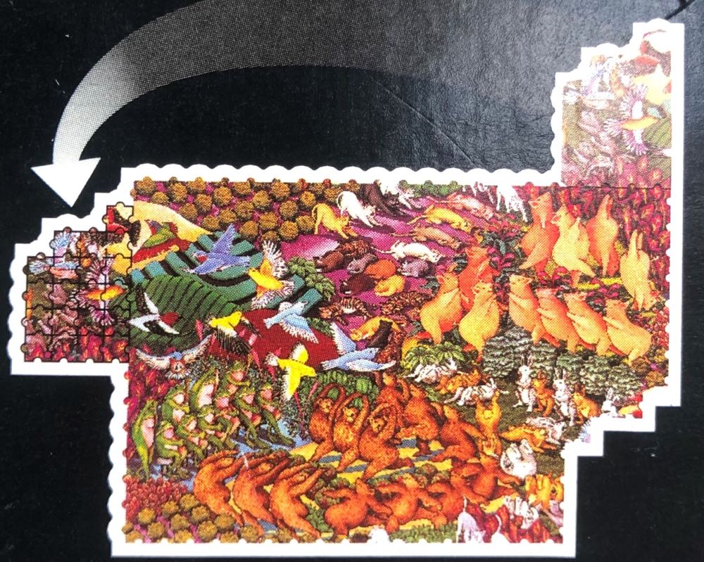 Bewegende Puzzel 🟦 - Milton Bradley (MB) puzzle collectible - Main Image 2