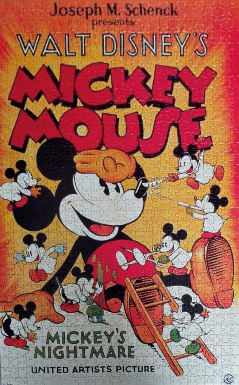 Mickey Mouse Nostalgia - Master - Line puzzle collectible [Barcode 8711597012056] - Main Image 3