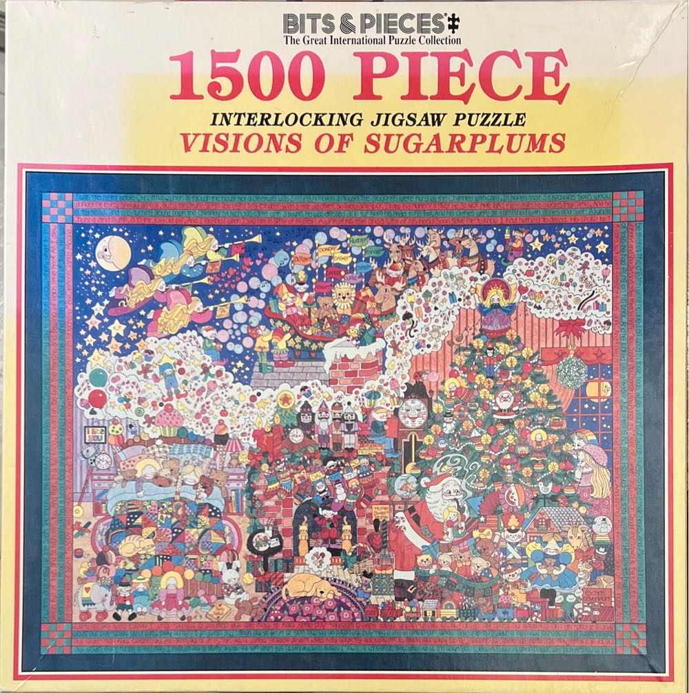 Z - Visions Of Sugarplums (Retired From Circulation) - Bits & Pieces puzzle collectible - Main Image 2