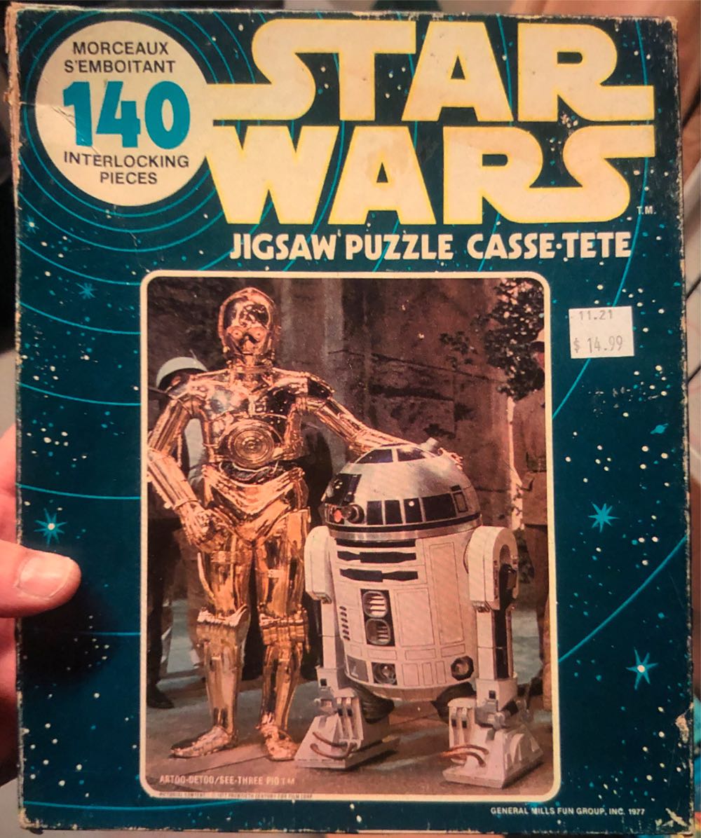 Star Wars Artoo-Detoo See-three Pio - Kenner puzzle collectible - Main Image 1