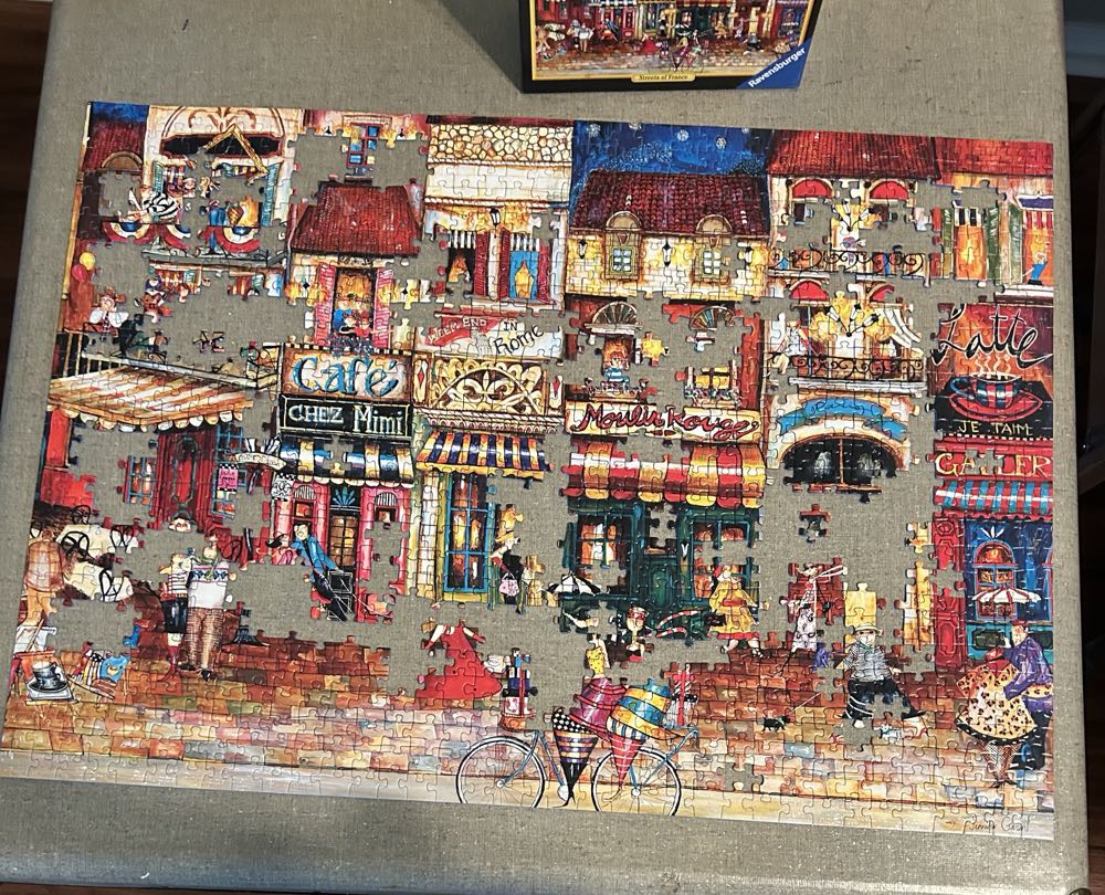 Streets Of France - Ravensburger puzzle collectible - Main Image 2