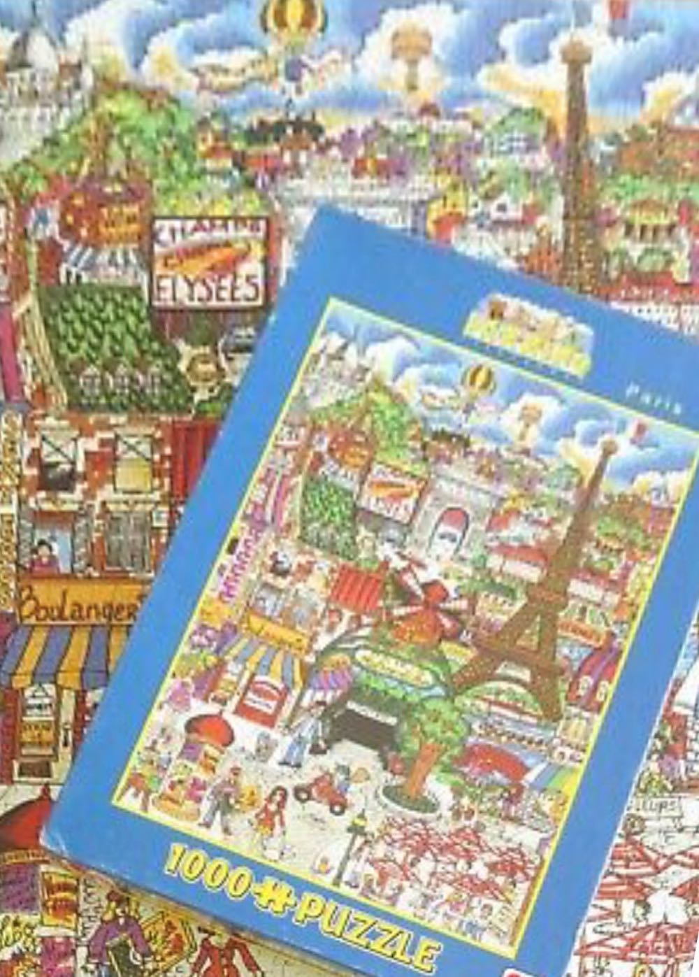 Fazzino Cityscapes Paris NNK Scannen - Jumbo puzzle collectible - Main Image 4