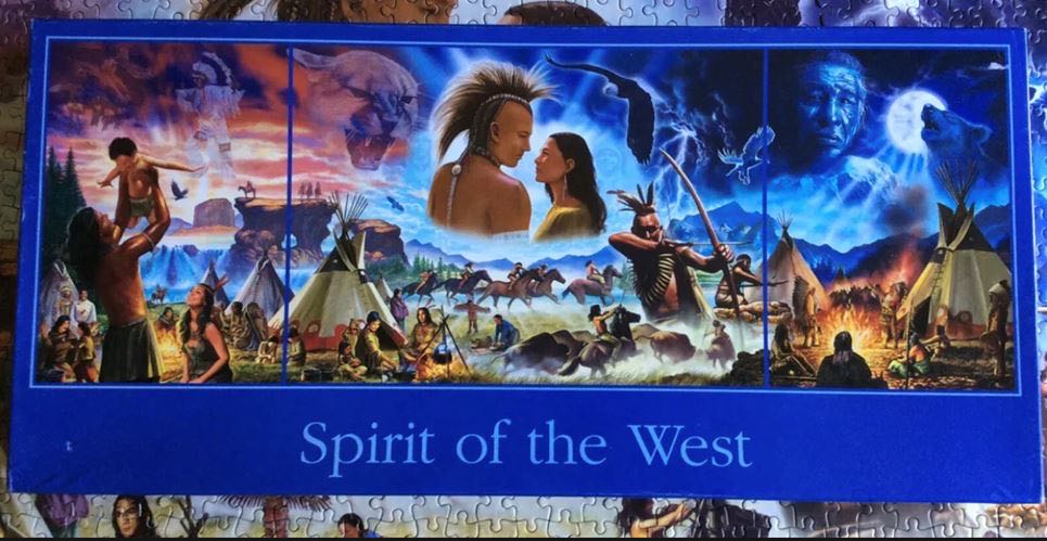 Spirit Of The West ( geen barcode) - MGL Licensing puzzle collectible - Main Image 4