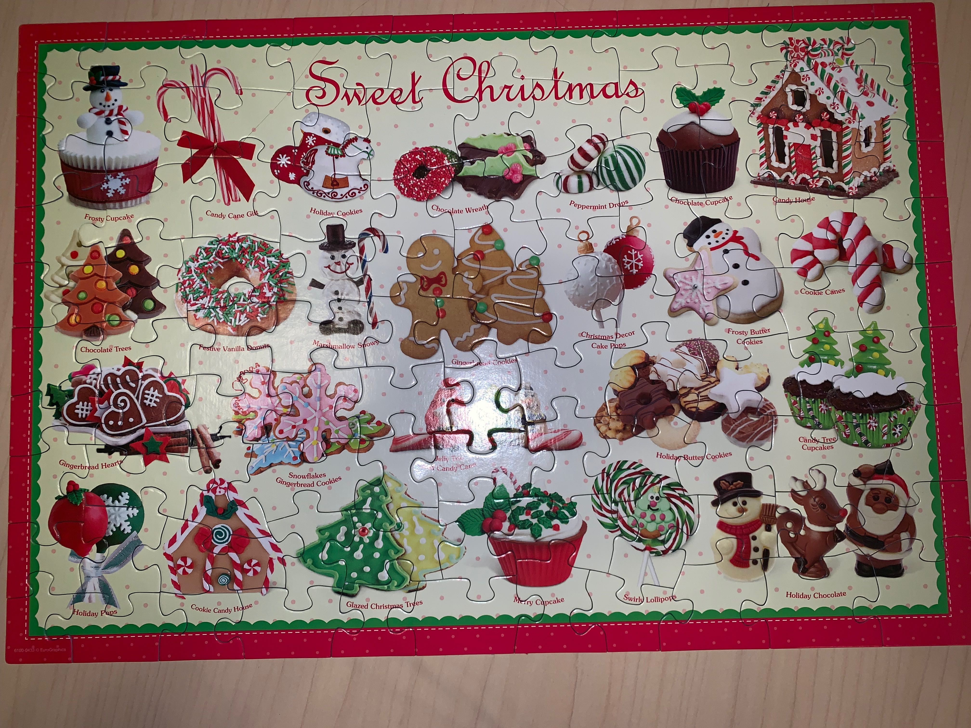 Sweet Christmas Puzzle X  ✓ - EuroGraphics puzzle collectible [Barcode 628136104333] - Main Image 2