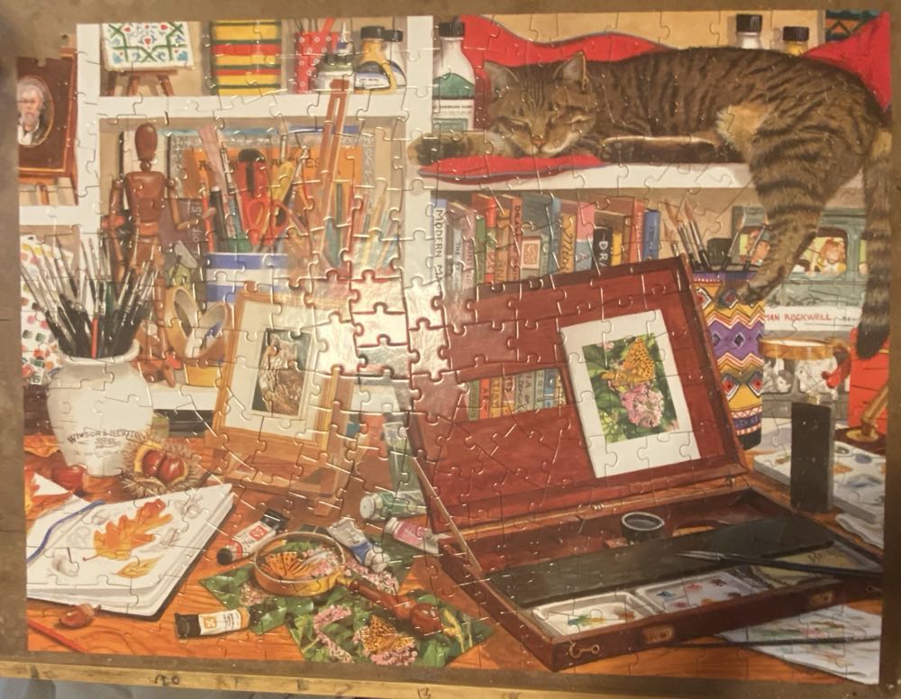 Draw And Paint - Bits & Pieces puzzle collectible [Barcode 192949075710] - Main Image 2