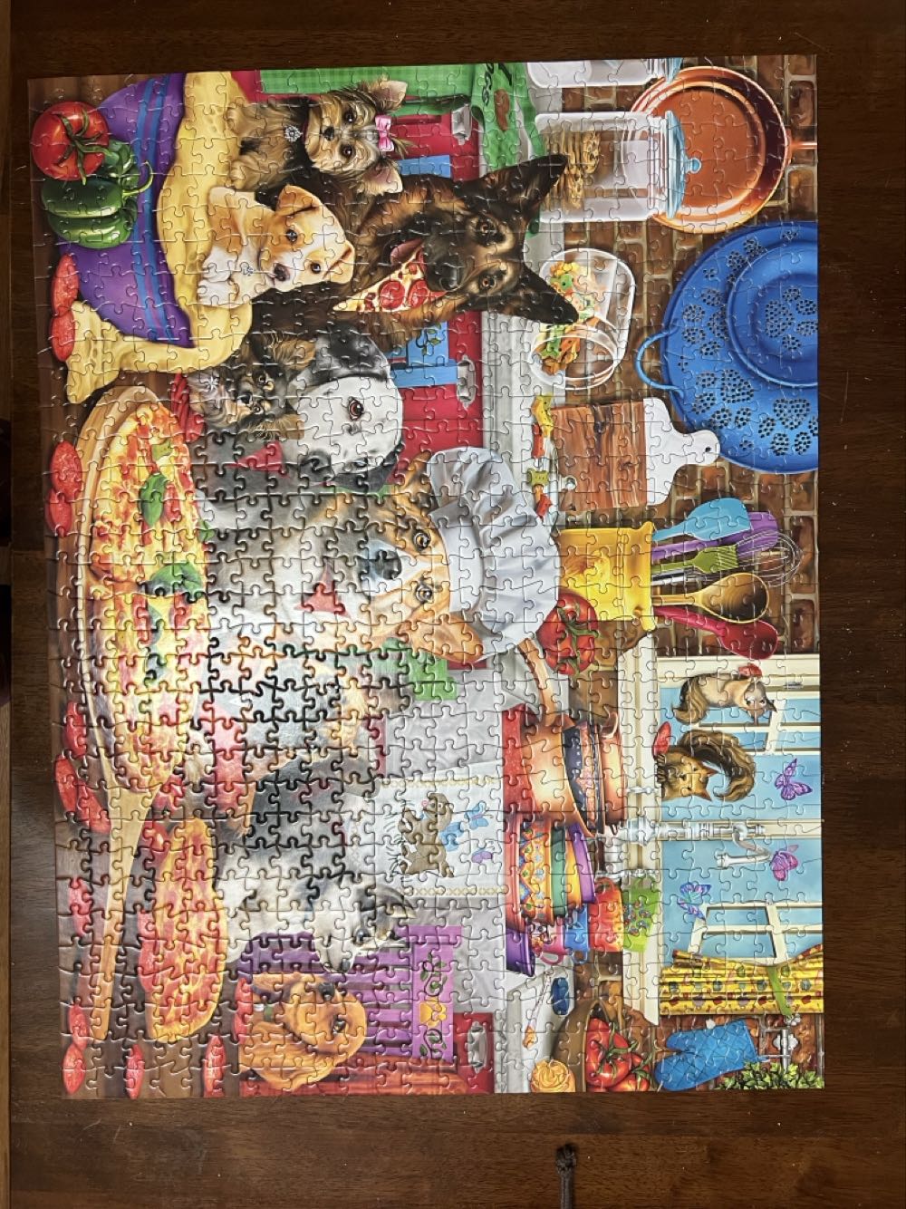 Pizza Time Pups - Buffalo puzzle collectible [Barcode 079346173693] - Main Image 2