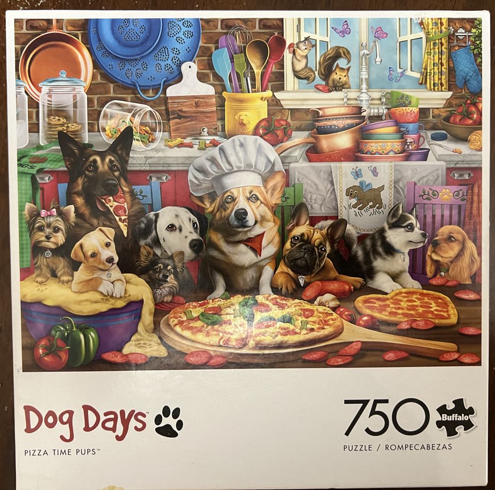 Pizza Time Pups - Buffalo puzzle collectible [Barcode 079346173693] - Main Image 3