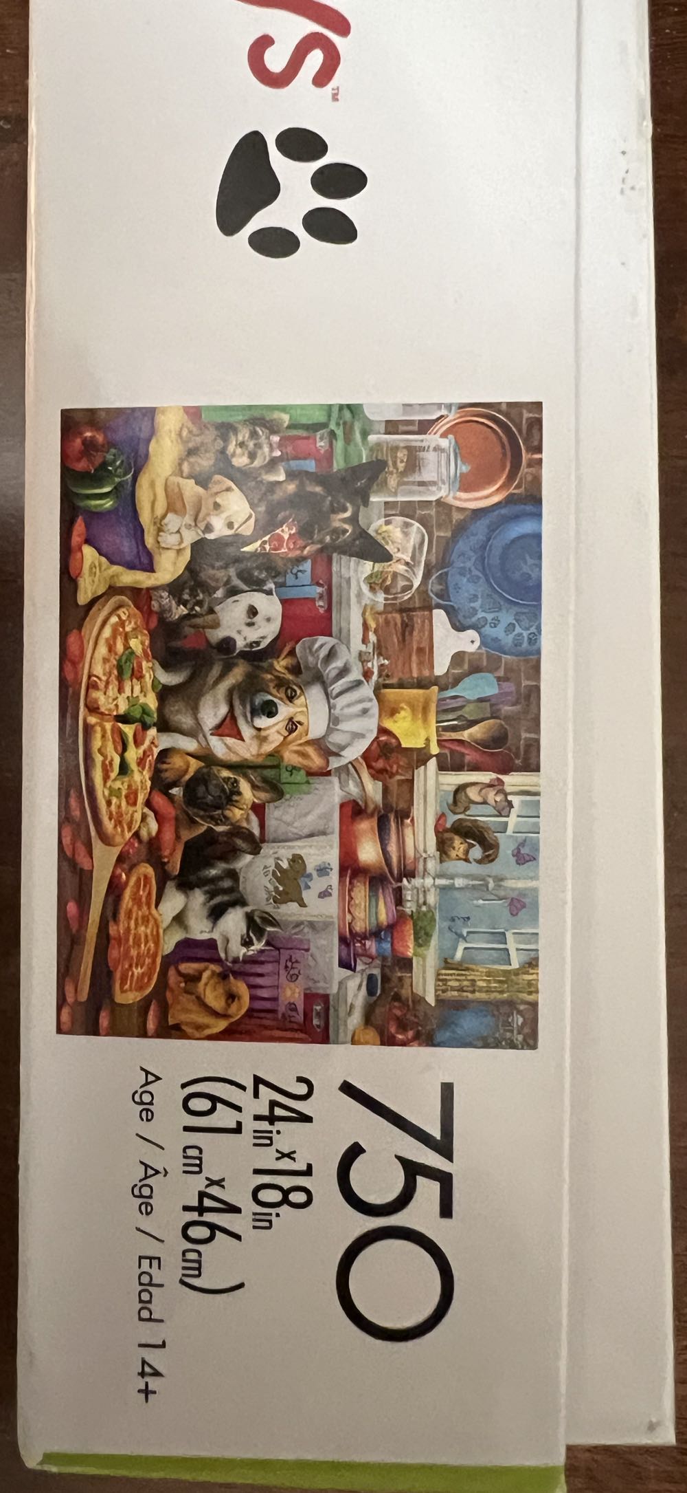 Pizza Time Pups - Buffalo puzzle collectible [Barcode 079346173693] - Main Image 4