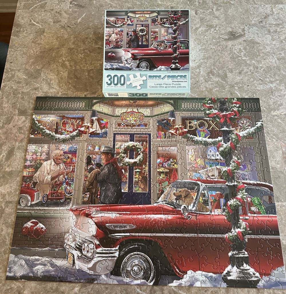 Last Minute Christmas - Bits And Pieces puzzle collectible [Barcode 192949045805] - Main Image 2