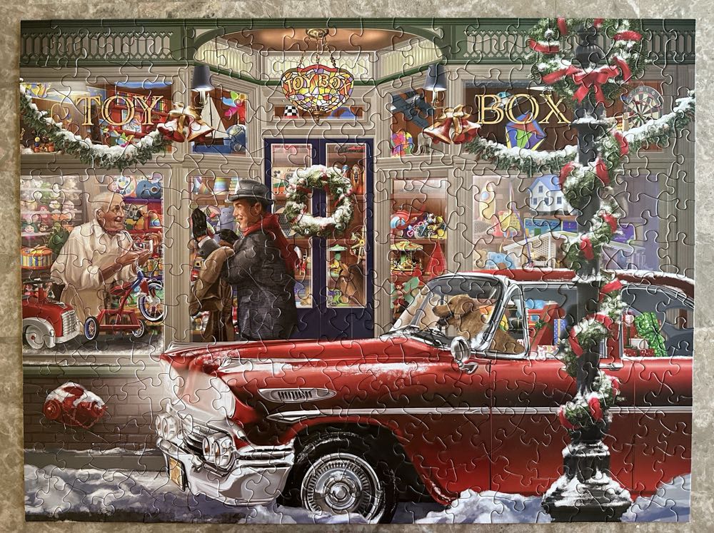 Last Minute Christmas - Bits And Pieces puzzle collectible [Barcode 192949045805] - Main Image 3