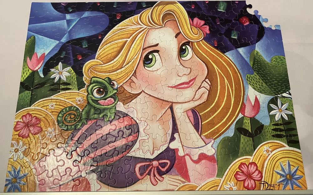 Flowers In Her Hair BAC - Ceaco puzzle collectible [Barcode 021081220774] - Main Image 3