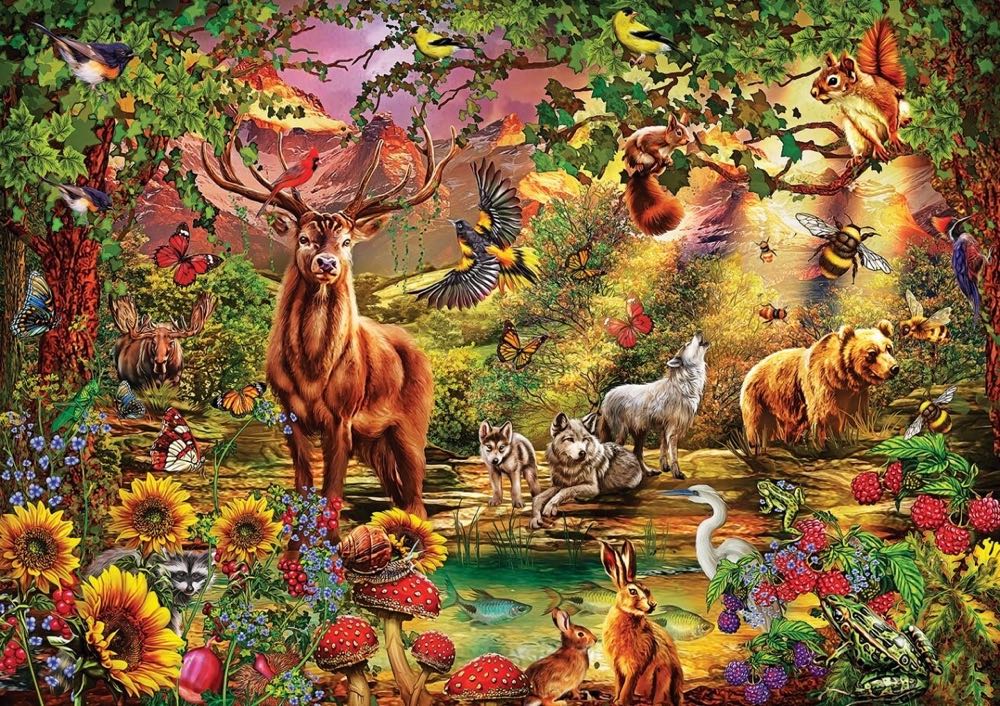 Magic Forest - Jumbo puzzle collectible - Main Image 2