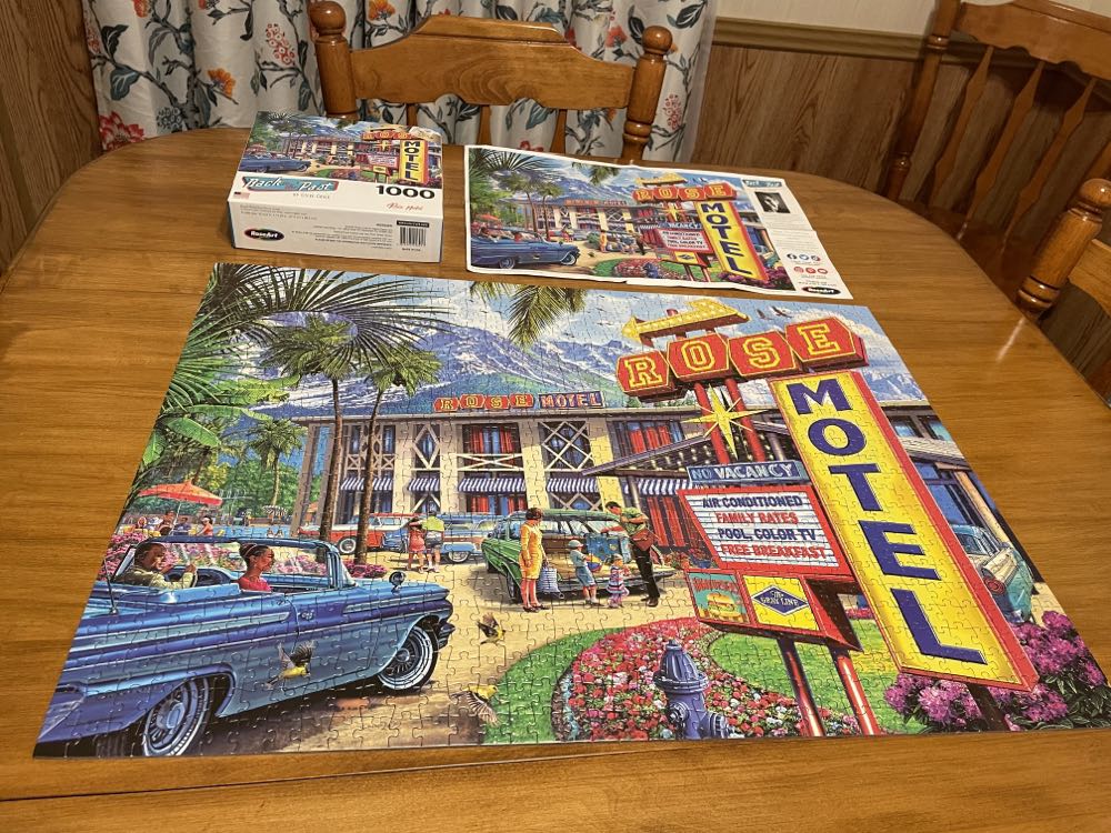 Back to the Past : Rose Motel 🆕 - Rose Art puzzle collectible [Barcode 4895145458917] - Main Image 3