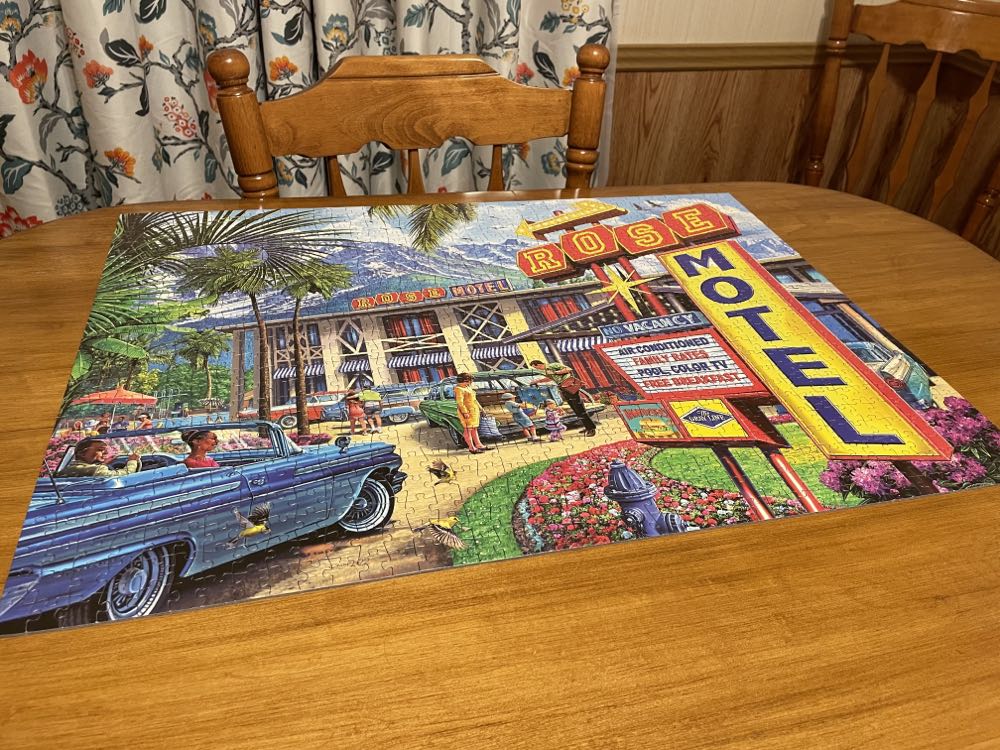 Back to the Past : Rose Motel 🆕 - Rose Art puzzle collectible [Barcode 4895145458917] - Main Image 4
