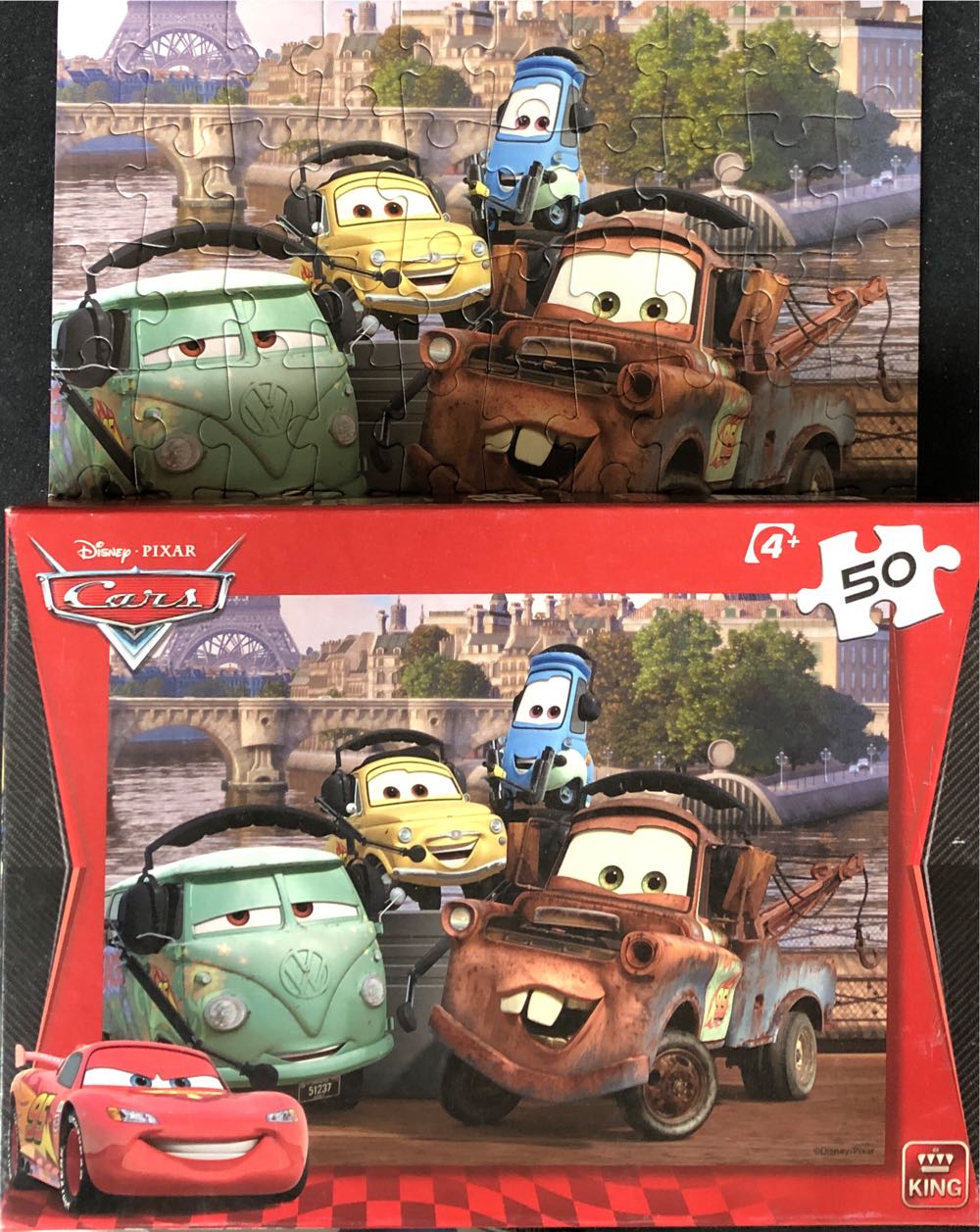 Cars 🟦 - King puzzle collectible [Barcode 6011425595532] - Main Image 4