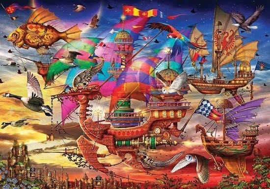 The Flight - KS Games puzzle collectible [Barcode 8681842205710] - Main Image 2