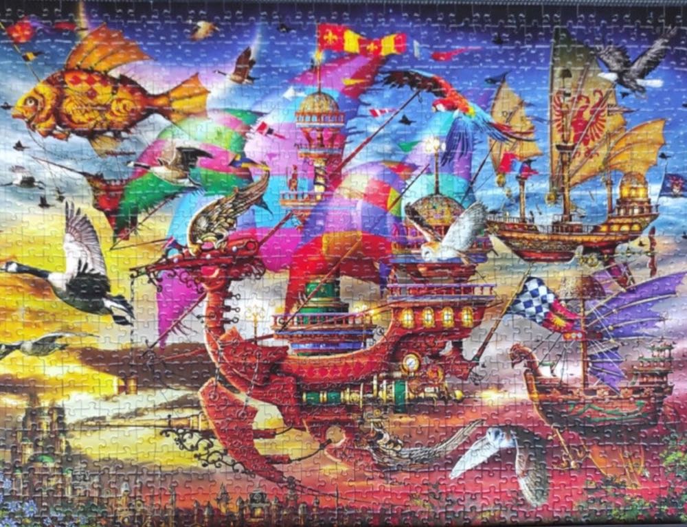 The Flight - KS Games puzzle collectible [Barcode 8681842205710] - Main Image 3