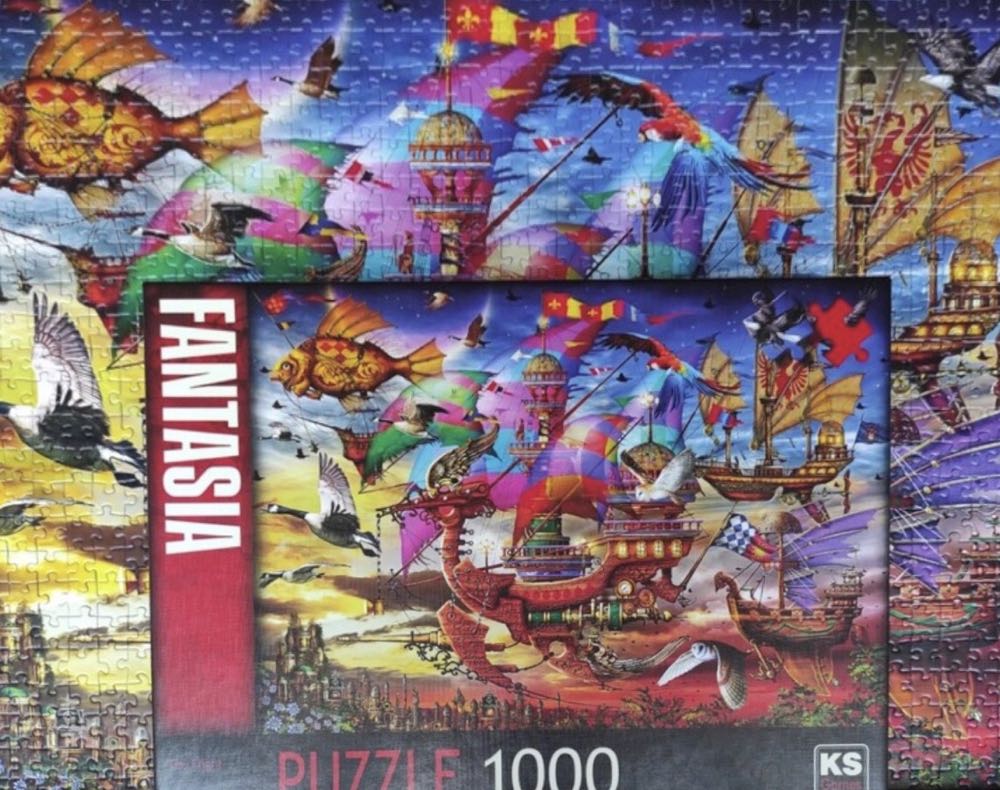 The Flight - KS Games puzzle collectible [Barcode 8681842205710] - Main Image 4