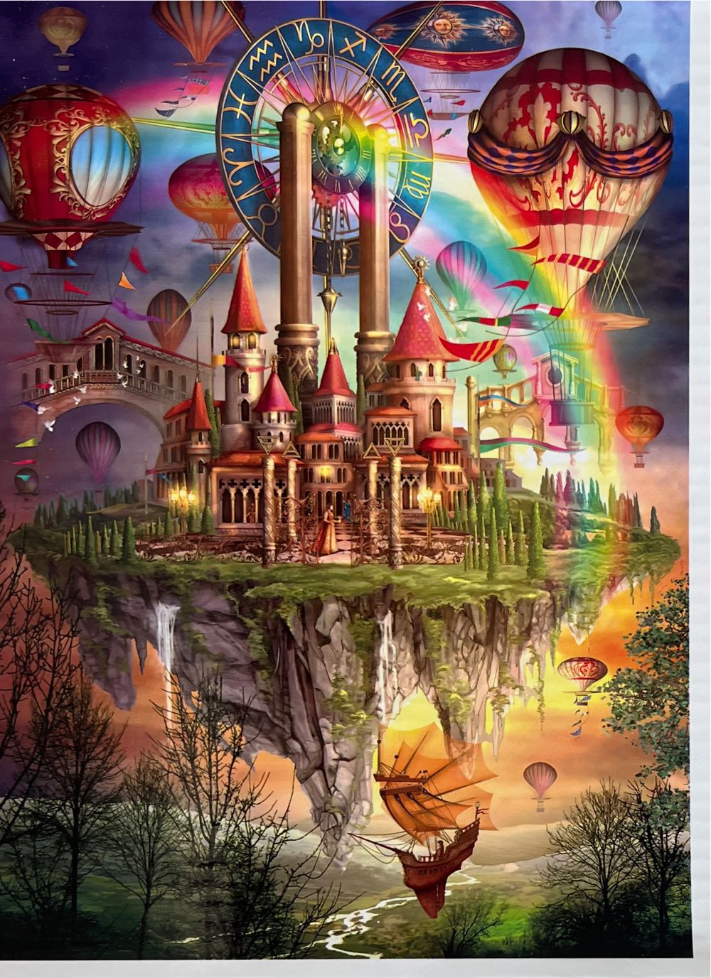 Sunsout Inc Fisherman’s Helpers 500 Pc Jigsaw Puzzle By Artist: Rafael Trujillo Finished Size 18” X 24” Mpn# 42251