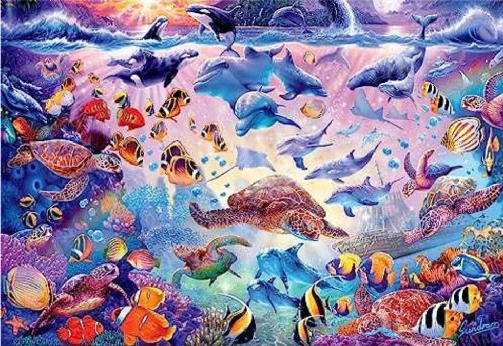 Ocean Majesty - Buffalo puzzle collectible [Barcode 079346023394] - Main Image 2