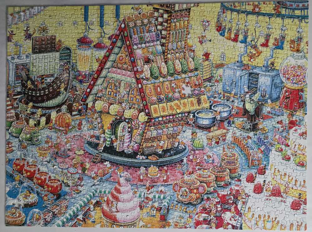 Funny Business - Ceaco puzzle collectible [Barcode 021081029025] - Main Image 2