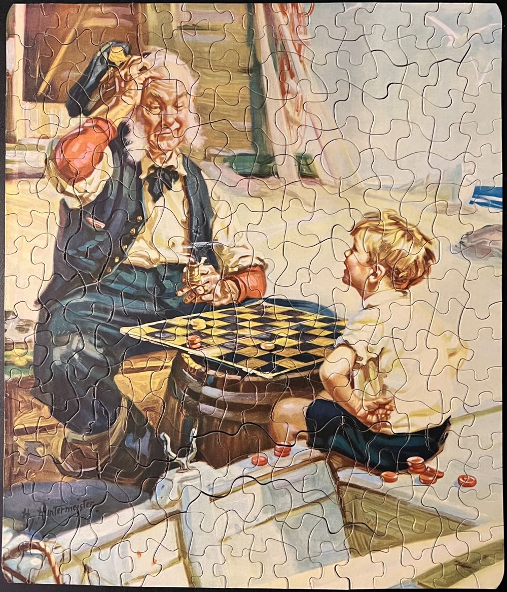 Stumped, By Gum!- 425, 6/29/23-SOLD - Guild Picture Puzzle by Whitman Publishing Company - Racine Wis puzzle collectible - Main Image 2