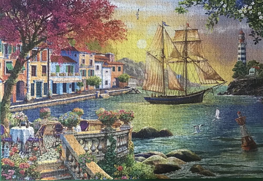 Beautiful Sunset in the Town - anaToLian puzzle collectible [Barcode 8698543139558] - Main Image 2