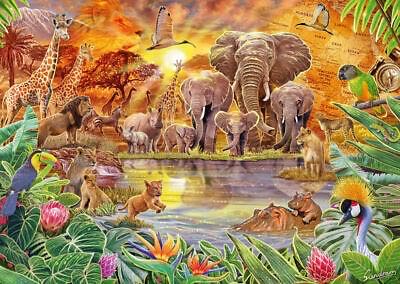 African Wildlife - Schmidt Puzzle puzzle collectible [Barcode 4001504599829] - Main Image 2