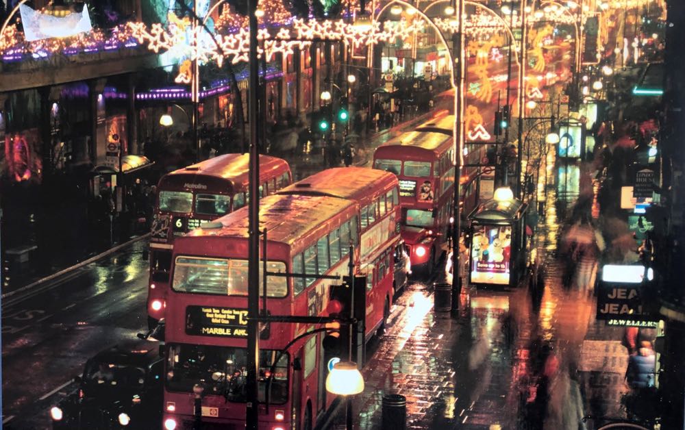 Christmas Lights Oxford Street NNK - WHSMITH puzzle collectible - Main Image 2
