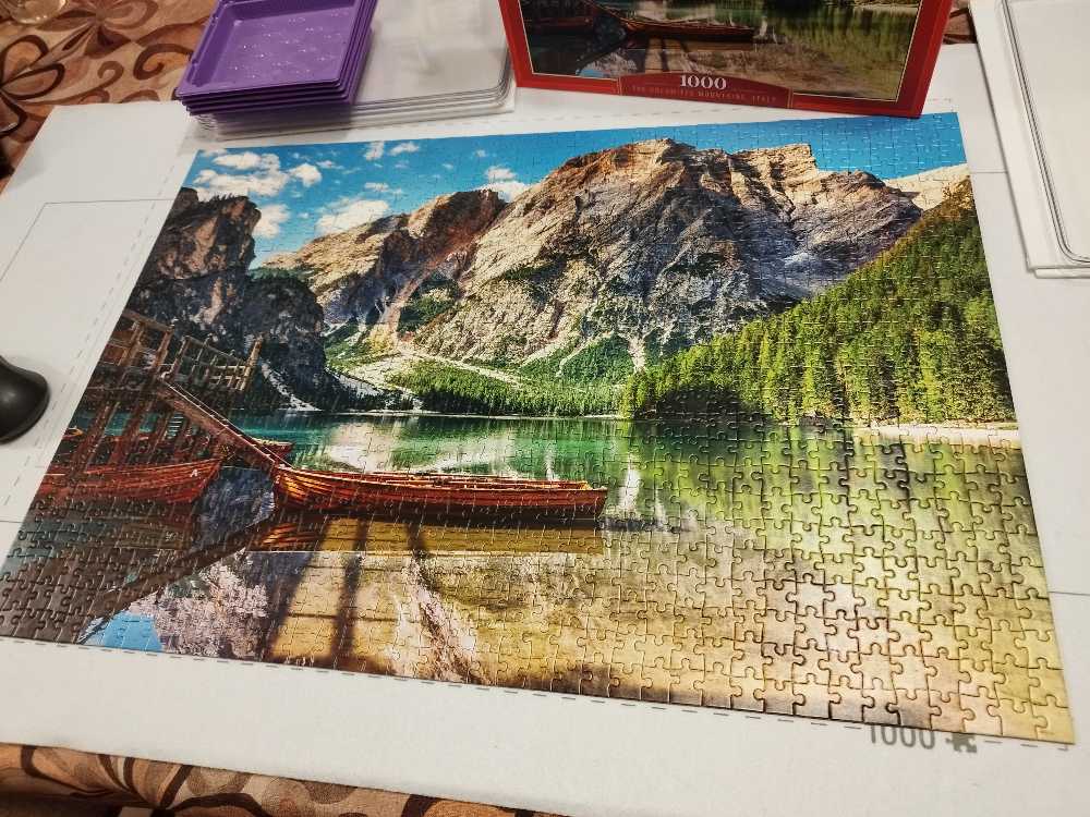 The Dolomites Mountains Italy - Castorland 🇵🇱 puzzle collectible [Barcode 5904438103980] - Main Image 3