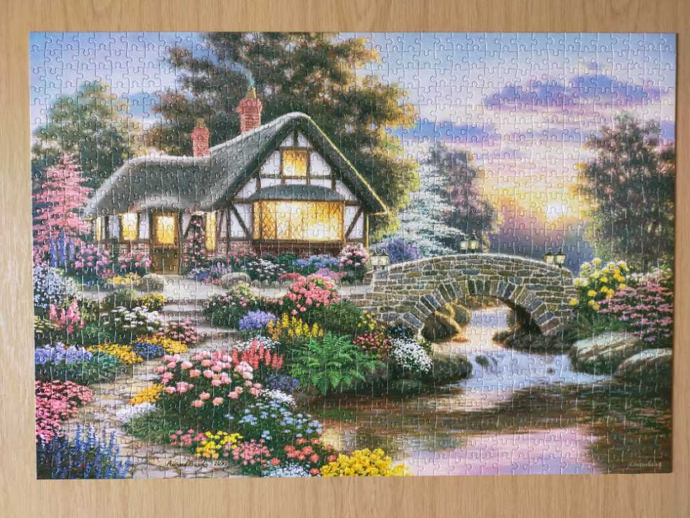 Serenity Cottage - Castorland Puzzle puzzle collectible [Barcode 5904438102815] - Main Image 2