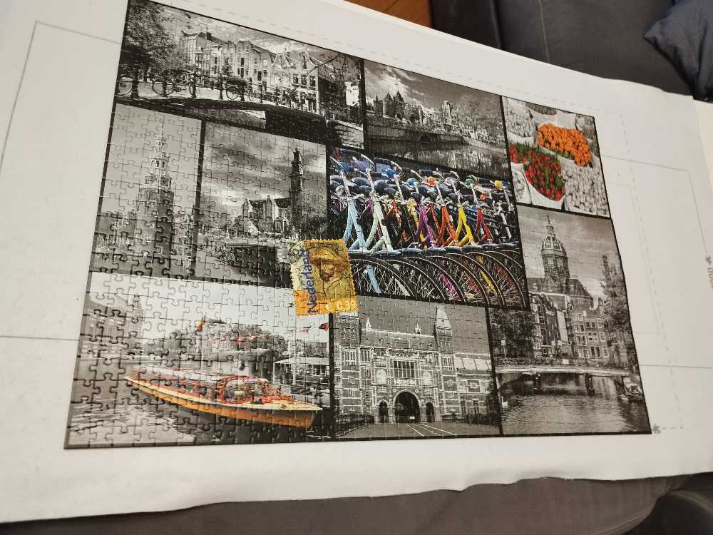 Trefl Amsterdam Collage Piece Jigsaw Puzzle - Trefl 🇵🇱 puzzle collectible [Barcode 5900511103526] - Main Image 2