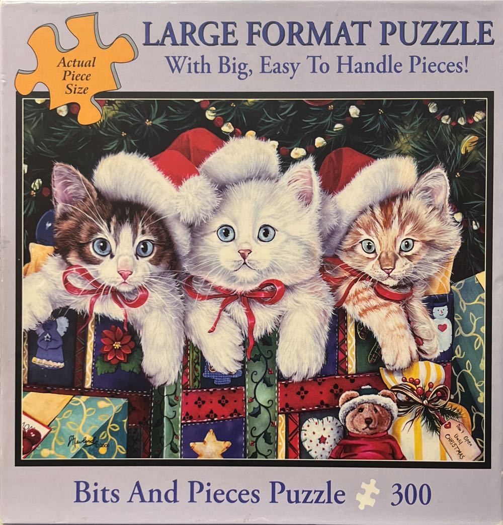 Meowy Christmas-SOLD - Bits & Pieces puzzle collectible [Barcode 704812484194] - Main Image 1