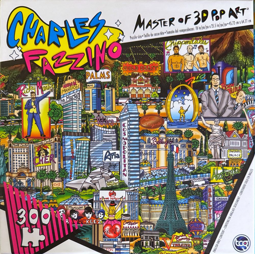 Midnight in Vegas*^ - TCG Toys puzzle collectible [Barcode 192949057839] - Main Image 2