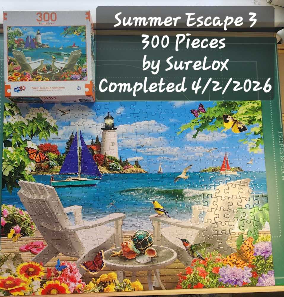 Summer Escape 3 - TCG Toys puzzle collectible [Barcode 686141011480] - Main Image 2