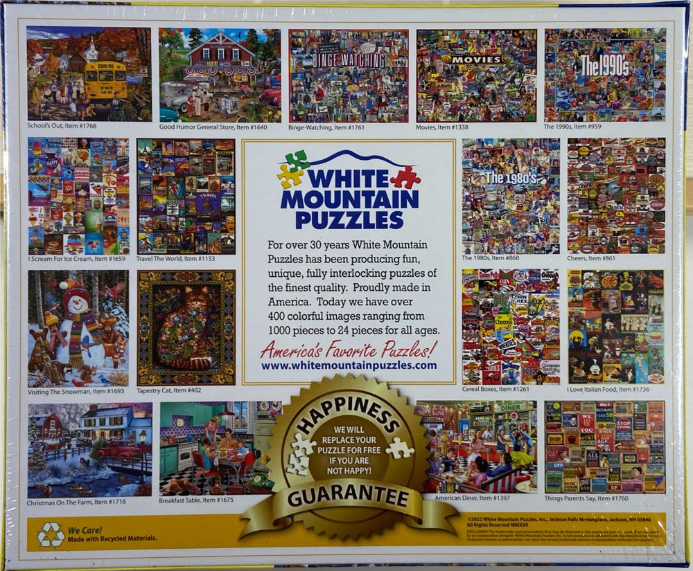 Happy Pets - White Mountain puzzle collectible [Barcode 724819266920] - Main Image 2