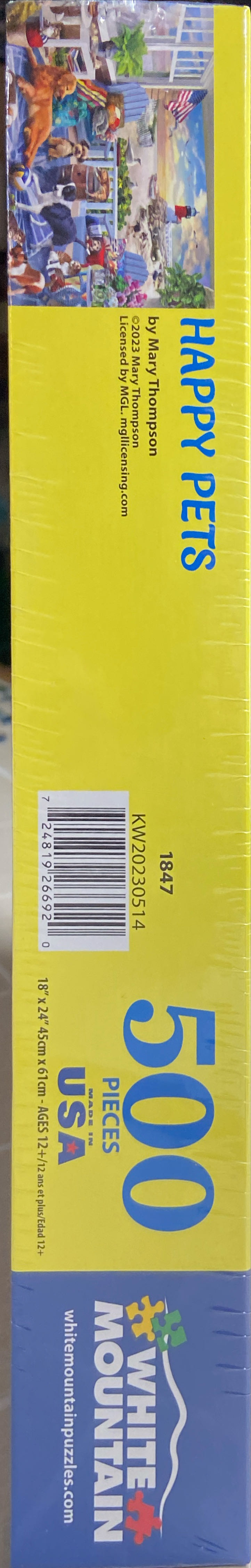 Happy Pets - White Mountain puzzle collectible [Barcode 724819266920] - Main Image 3