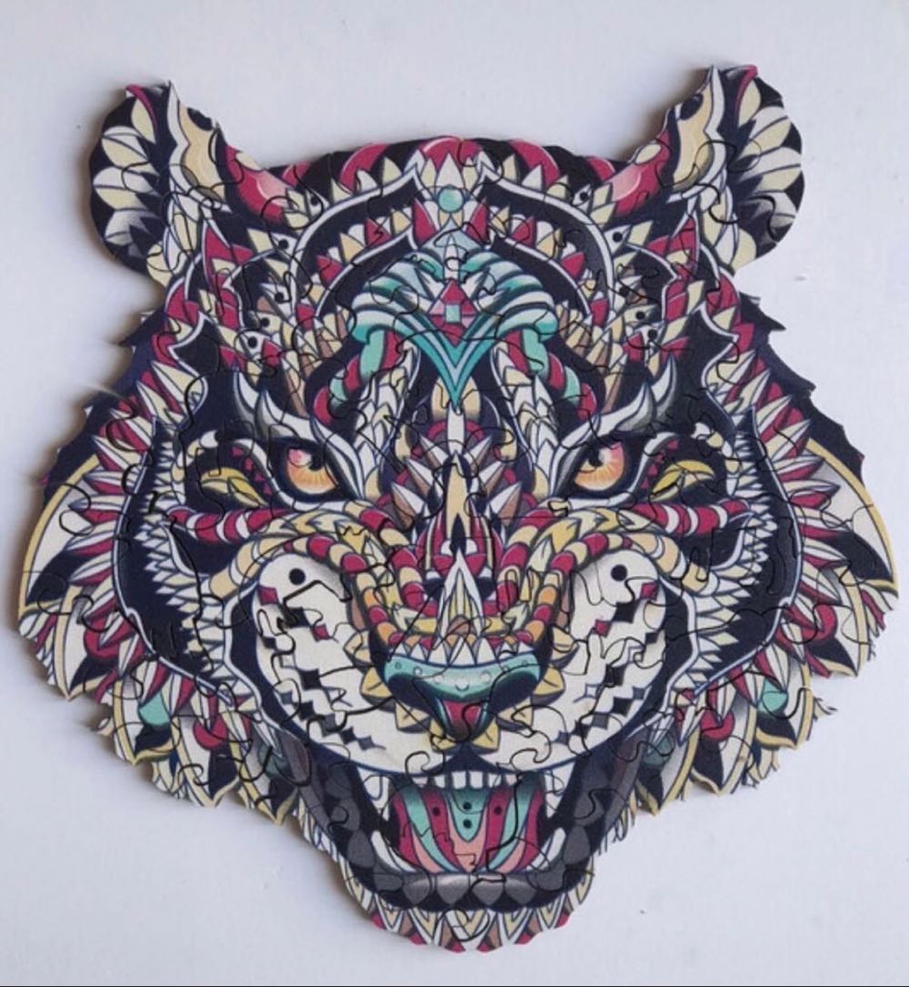 Bengal Tiger 🟦 - Wild Fang- Ale Hop puzzle collectible [Barcode 8432450802606] - Main Image 3