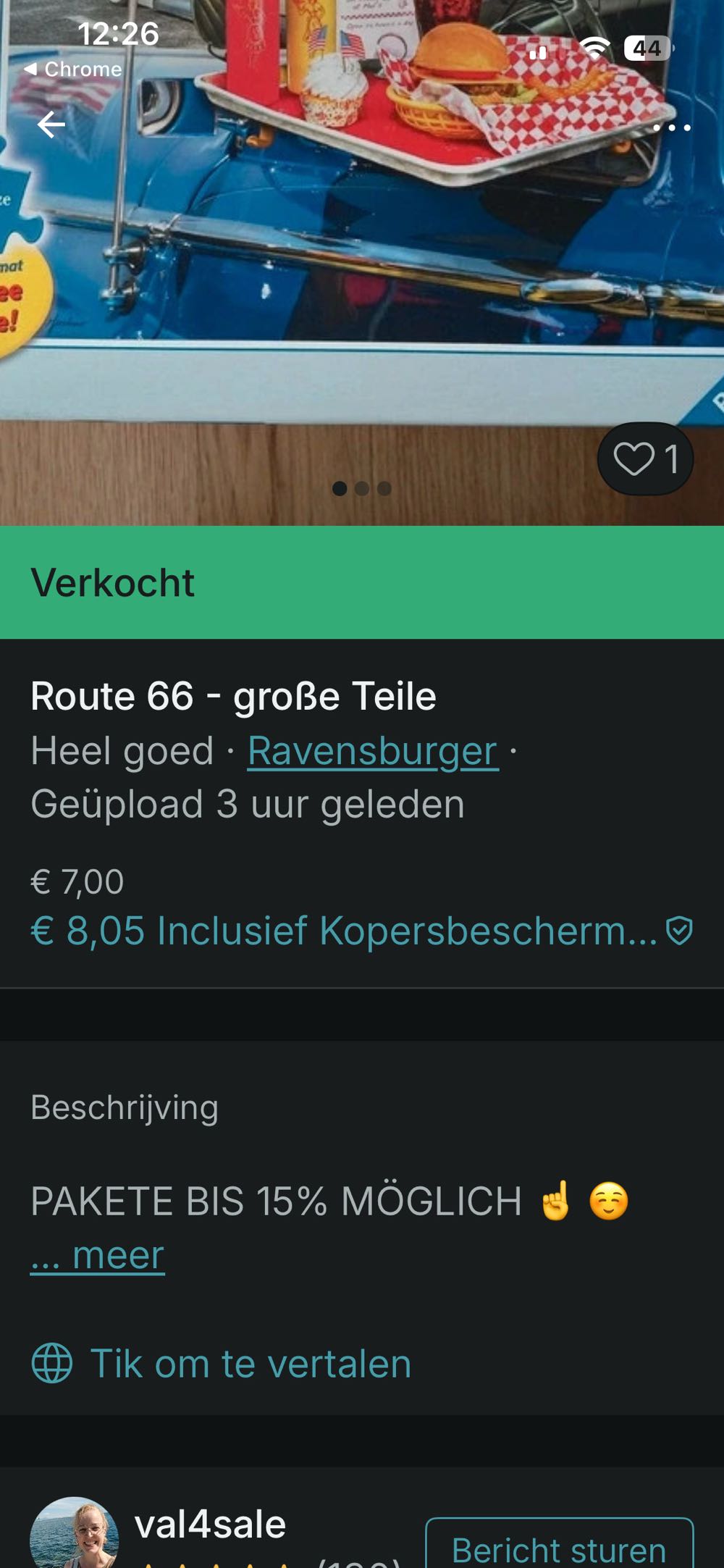 Greeting From The National Parks Teddys Trading Station - MasterPieces puzzle collectible [Barcode 705988822261] - Main Image 3