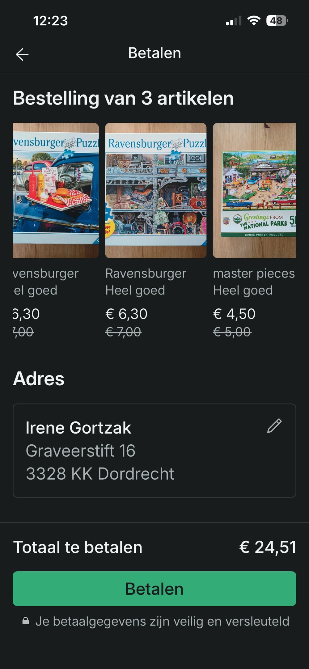 Greeting From The National Parks Teddys Trading Station - MasterPieces puzzle collectible [Barcode 705988822261] - Main Image 4